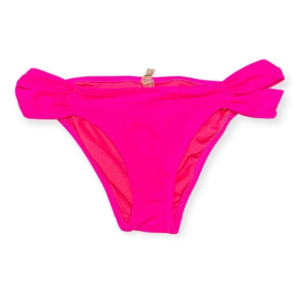 VICTORIA’S SECRET Women’s Hot Pink Knockout Bikini Bottoms Size Medium - Picture 2 of 5